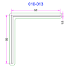 Cornière Aluminium 50x50mm